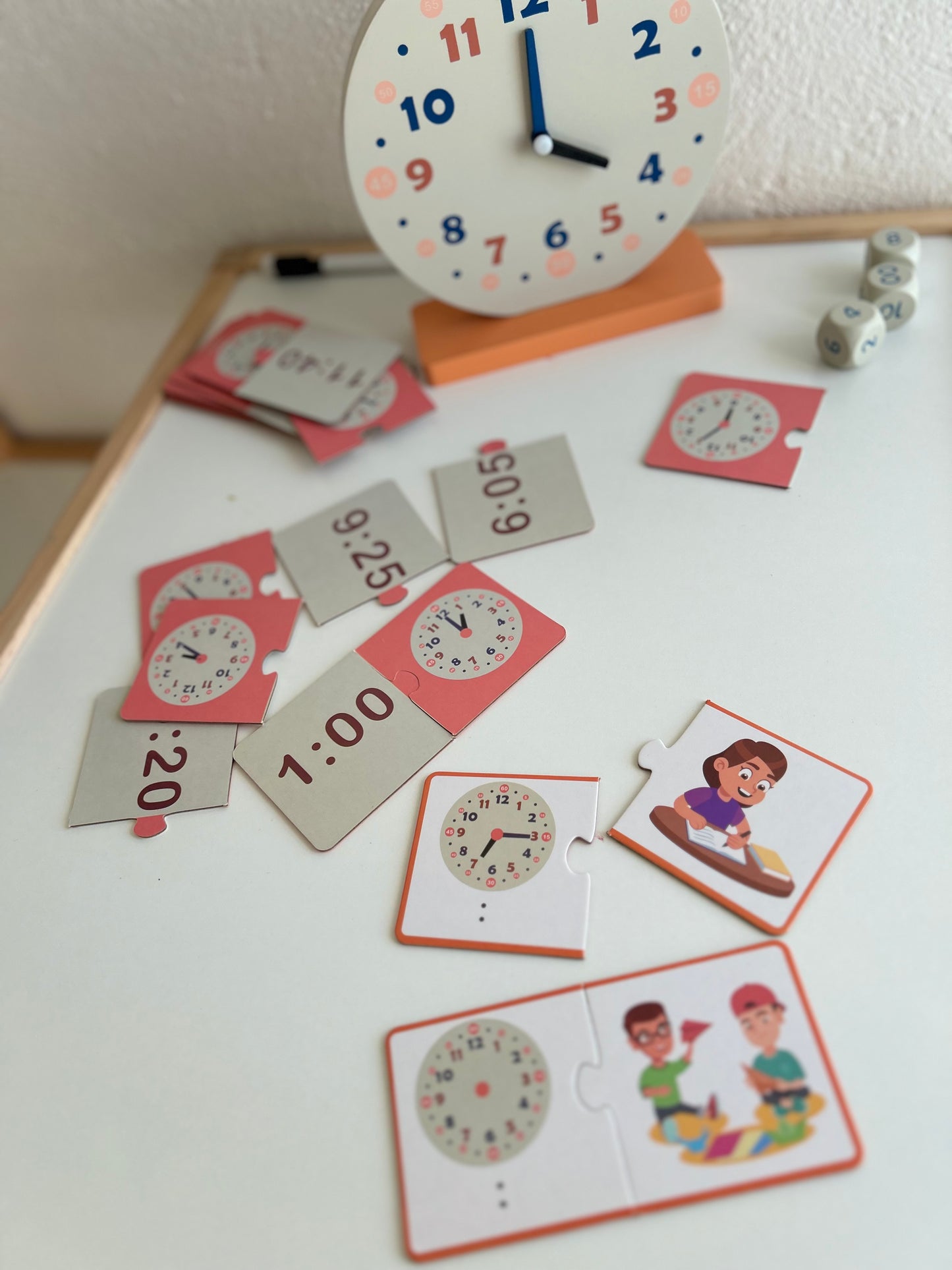 Apprentissage horloge