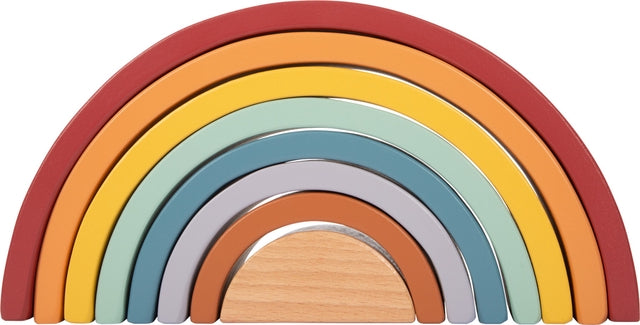 Blocs de construction en bois Arc-en-ciel "Safari"