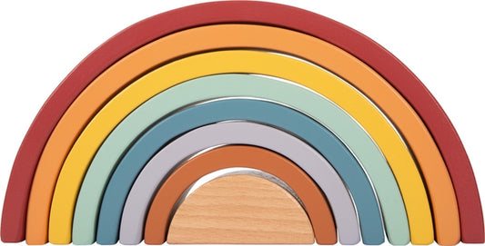 Blocs de construction en bois Arc-en-ciel "Safari"